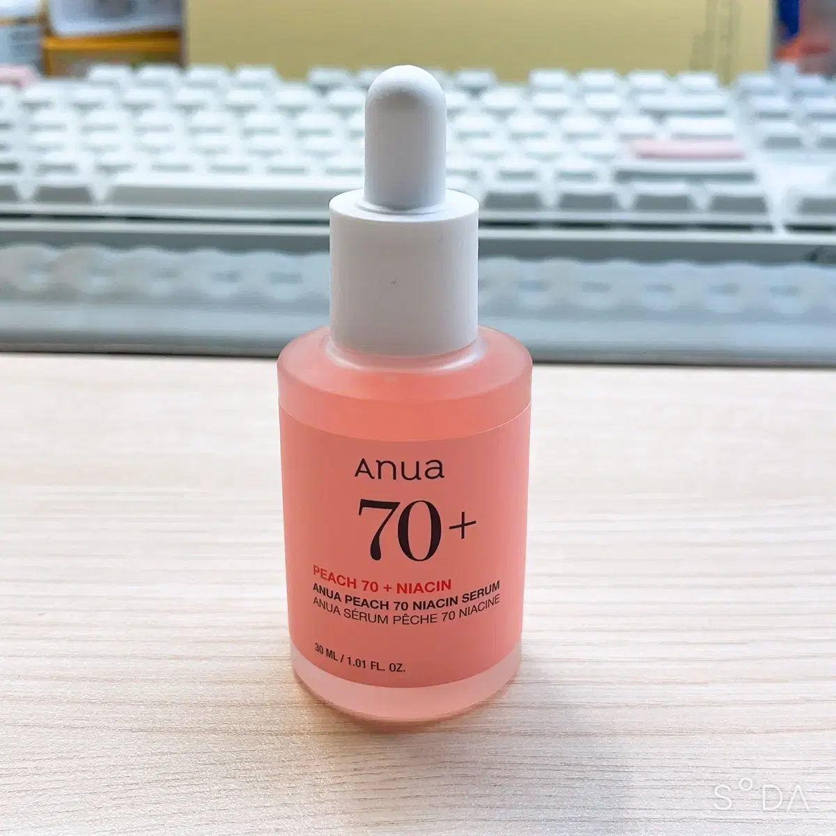 새상품 아누아 복숭아 나이아신아마이드 톤업 세럼 앰플 30ml